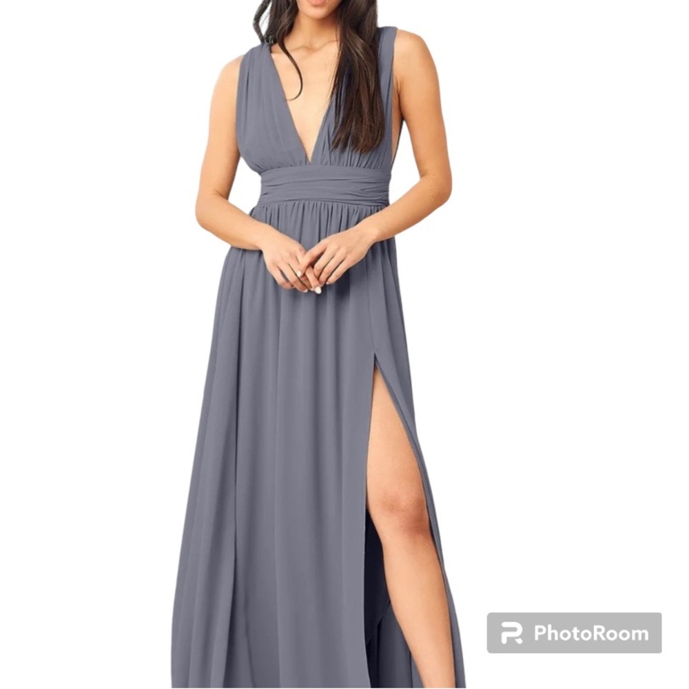 LuLu’s Heavenly Hues Blue Maxi Dress Size XS